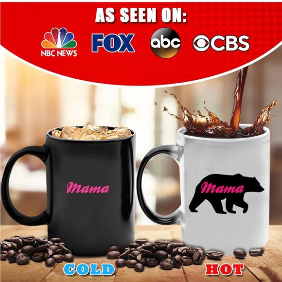 Color Changing Mug "Mama Bear" - NWT - Picture 3 of 4